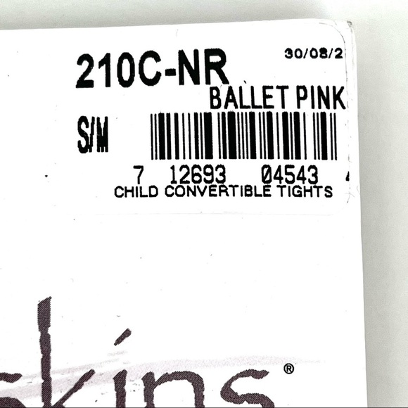 Euroskins Kids' Convertible Ballet Tights - S/M - Picture 8 of 8